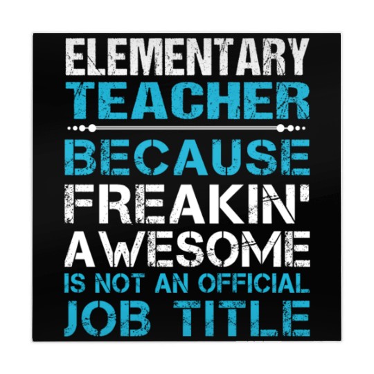 Elementary Teacher Mahjong Mats - Freaking Awesome Gift