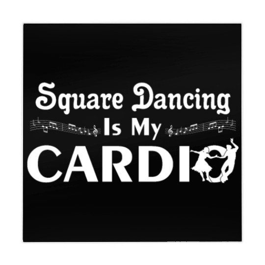 Square Dancing Is My Cardio Western Music Mahjong Mats