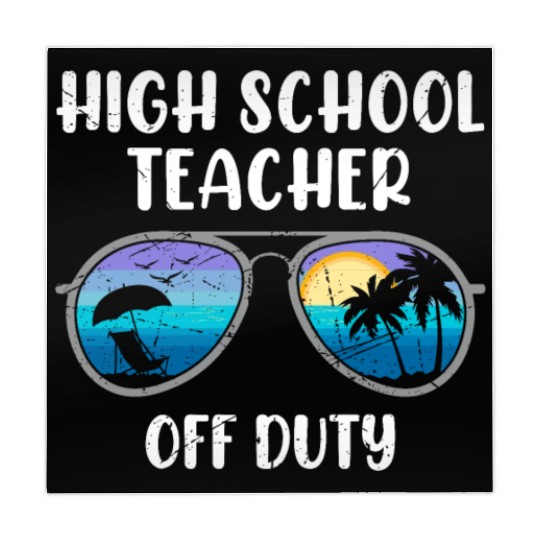 High school teacher off duty vacation teacher Mahjong Mats