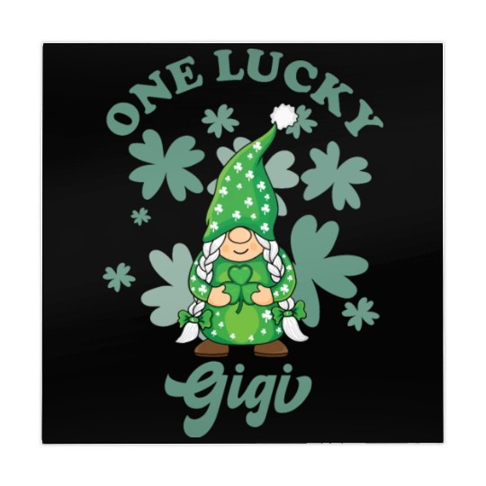One Lucky Gigi Irish Gnome St. Patrick's Day, St. Mahjong Mats