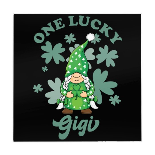 One Lucky Gigi Irish Gnome St. Patrick's Day, St. Mahjong Mats
