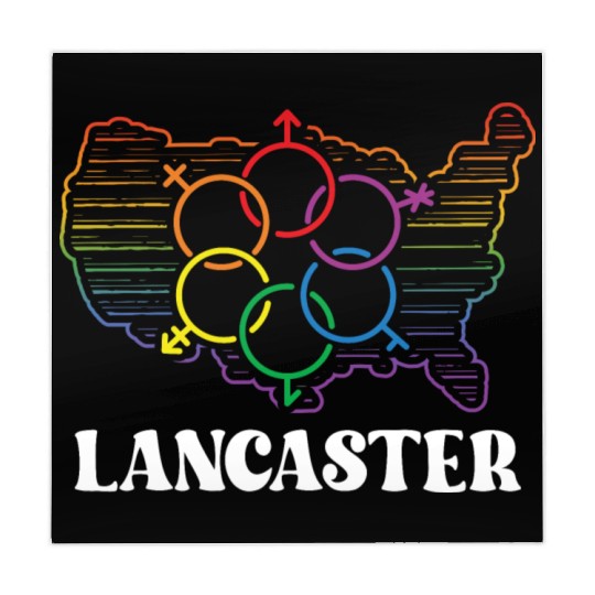 Lancaster Pride Month Pride Flag LGBT Community LG Mahjong Mats