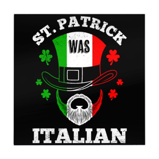 St Patrick was Italian St Patrick's Day Ireland Mahjong Mats