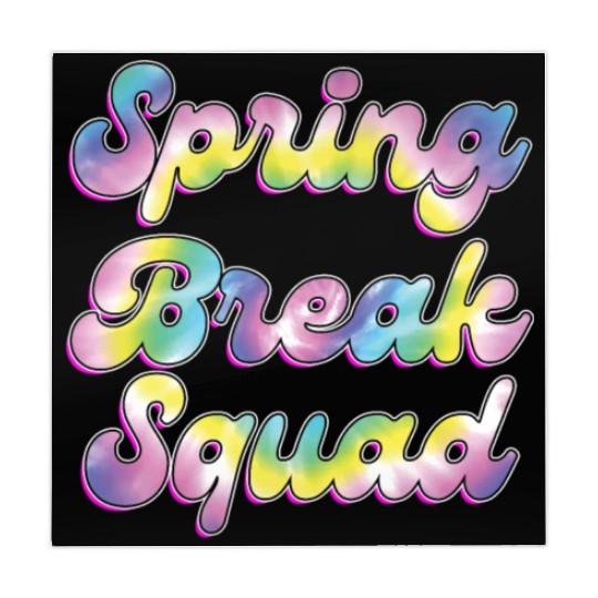 Spring Break Squad Summer Vacation Spring Break Mahjong Mats