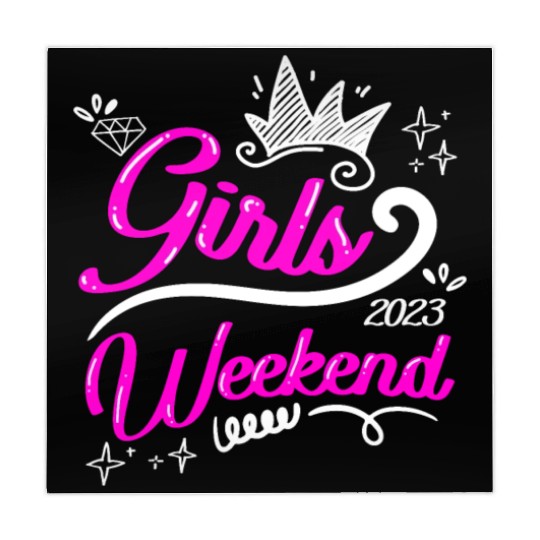 Girls Weekend Vacation Girls Trip Spring Break Mahjong Mats