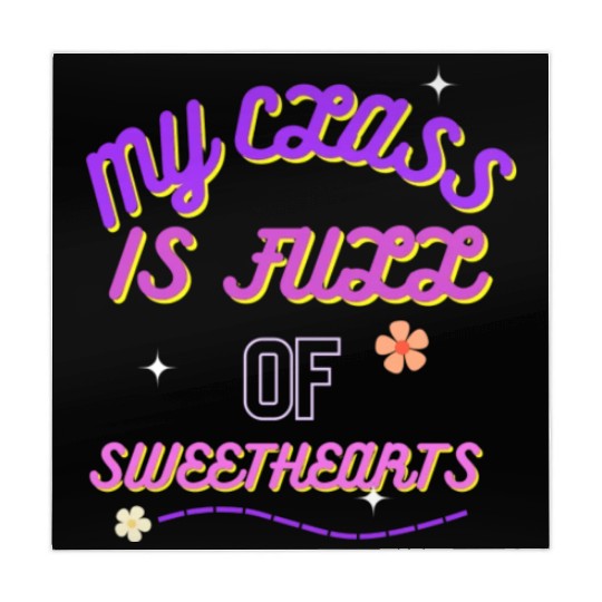 My Class Is Full Of SweetHearts valentine Mahjong Mats