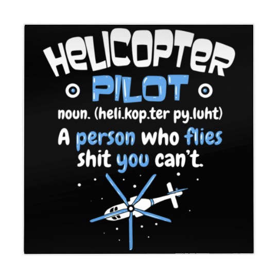 Helicopter Pilot Mahjong Mats