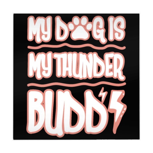 Dog Thunder Dog Dad Dog Park Thunder Buddy Cool Mahjong Mats
