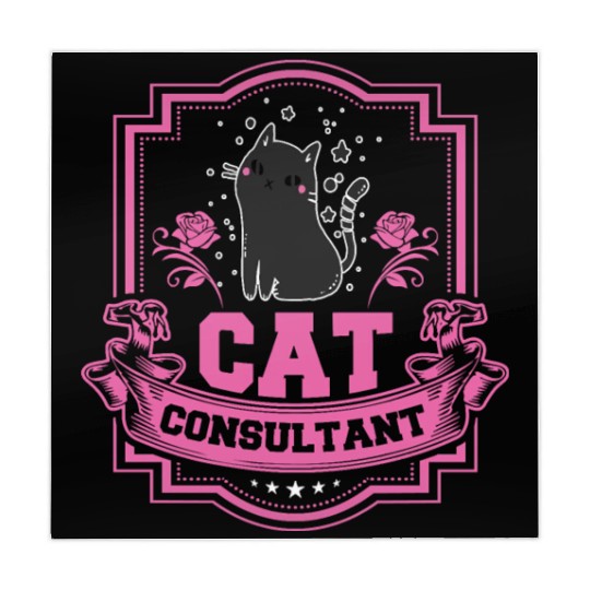 Cat Consultant Crazy Cat Lover Mahjong Mats