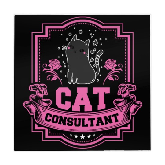 Cat Consultant Crazy Cat Lover Mahjong Mats