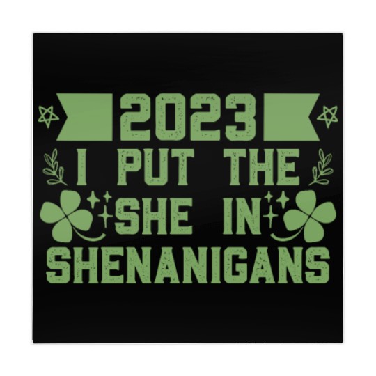 I put the She in Shenanigans St Patrick's Day Mahjong Mats
