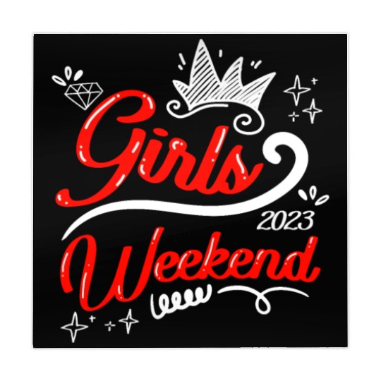 Girls Weekend Vacation Girls Trip Spring Break Mahjong Mats