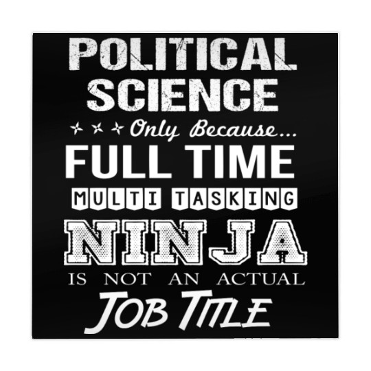 Political Science Mahjong Mats - Multitasking Ninja Job