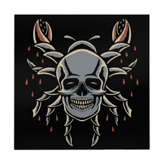 Skull Insect Mahjong Mats