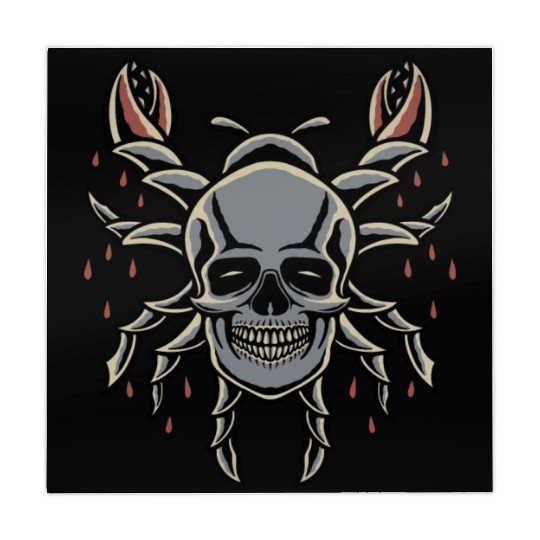 Skull Insect Mahjong Mats