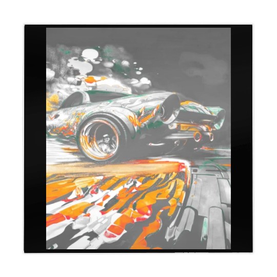 Car Muscle Car Vintage Retro classic car Mahjong Mats