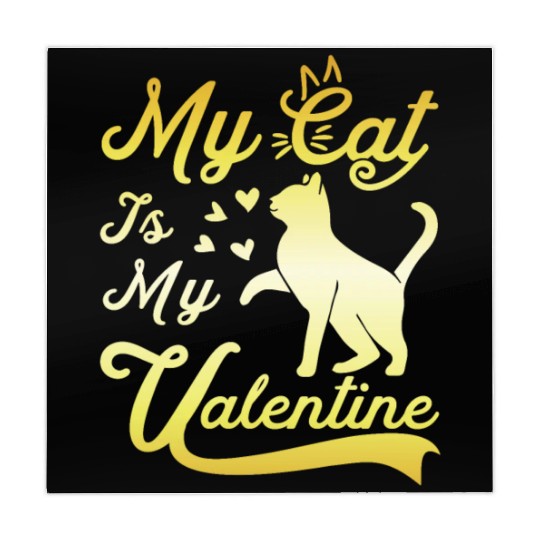 Cat Valentine Humor Kitties Lover Mahjong Mats