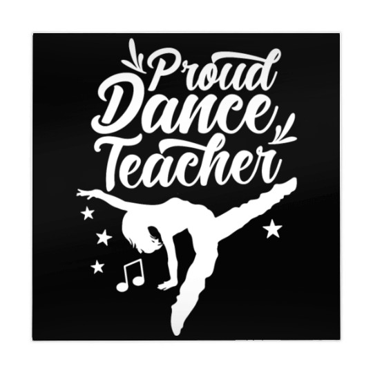 Proud Dance Teacher Teach Dancing Dancer Class Mahjong Mats