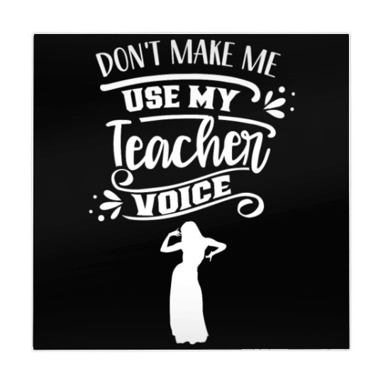 Don't Make Me Use My Dance Teacher Voice Dancing Mahjong Mats