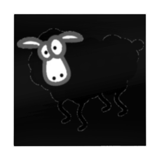 black sheep looking Mahjong Mats