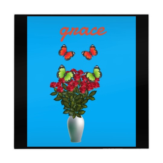 beautiful butterflies and flowers Mahjong Mats