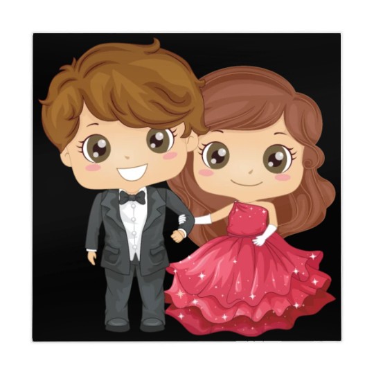 The groom and the bride Mahjong Mats