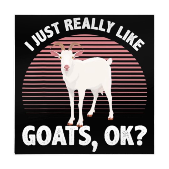 Cool Goat For Men Women Goat Lover Farm Animal Mahjong Mats