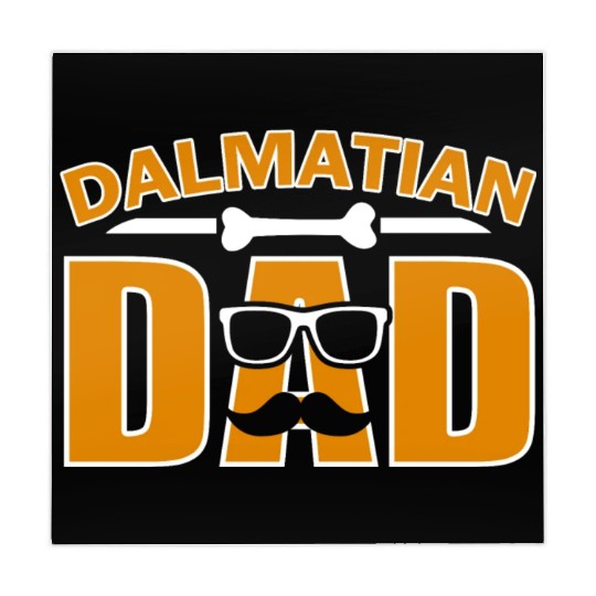 Dalmatian dad for dad dog lover Mahjong Mats