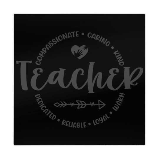 Teacher Appreciation Round Circle Mahjong Mats