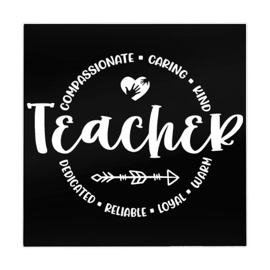 Teacher Appreciation Round Circle Mahjong Mats