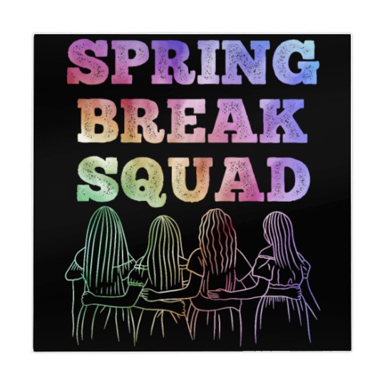 Spring Break Squad Summer Vacation Spring Break Mahjong Mats