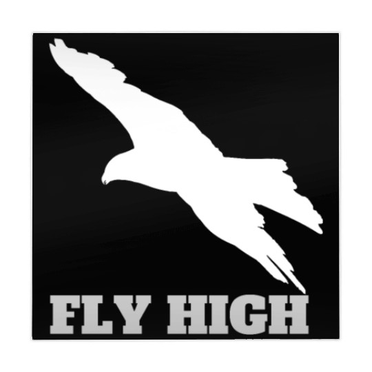 FLY High Grey Pop Art Eagle Mahjong Mats