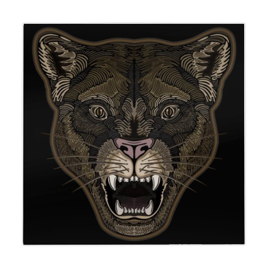 Mountain Lion Graphix Mahjong Mats