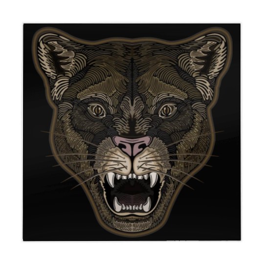 Mountain Lion Graphix Mahjong Mats