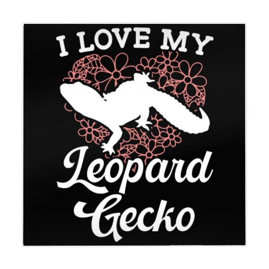 I Love My Leopard Gecko Reptile Leopard Gecko Mahjong Mats