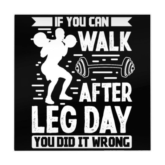 Strongman walk after leg day wrong bodybuilding Mahjong Mats