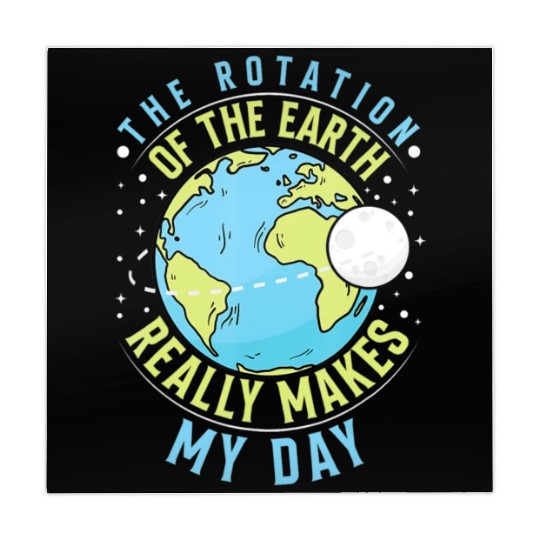 Rotation of the Earth Makes My Day Science Teacher Mahjong Mats