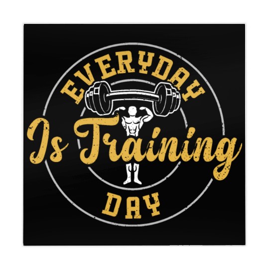 Everyday Is Training Day - Gym Mahjong Mats