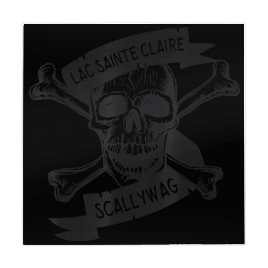 Michigan Lake St Clair Pirate Skull Bones Boating Mahjong Mats
