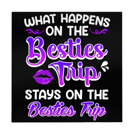 Besties Trip Friends Summer Vacation Spring Break Mahjong Mats