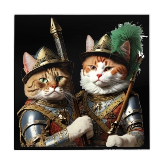 Conquistador Kitties Mahjong Mats