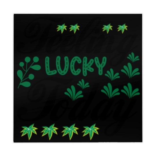 feeling lucky today Mahjong Mats