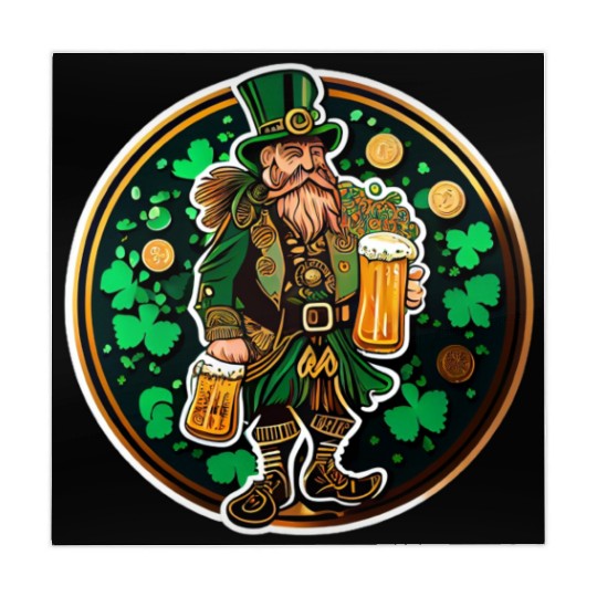 Happy St Patricks Day Mahjong Mats,Lucky Mahjong Mats