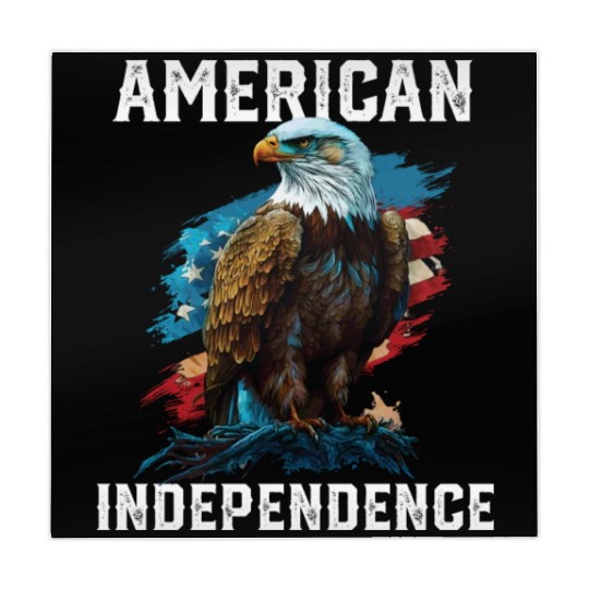 American Independence American Bald Eagle 4th of Mahjong Mats