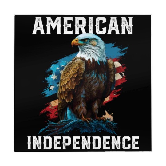 American Independence American Bald Eagle 4th of Mahjong Mats