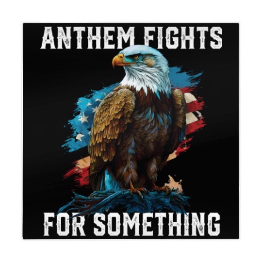 Anthem Fights For Something American Bald Eagle Mahjong Mats