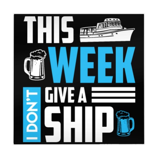 I don't give a ship cruise vacation spring break Mahjong Mats