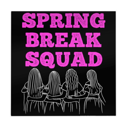 Spring Break Squad Summer Vacation Spring Break Mahjong Mats
