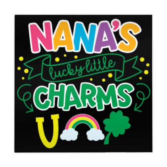 Nana's Lucky Little Charms Clover Shamrock Mahjong Mats