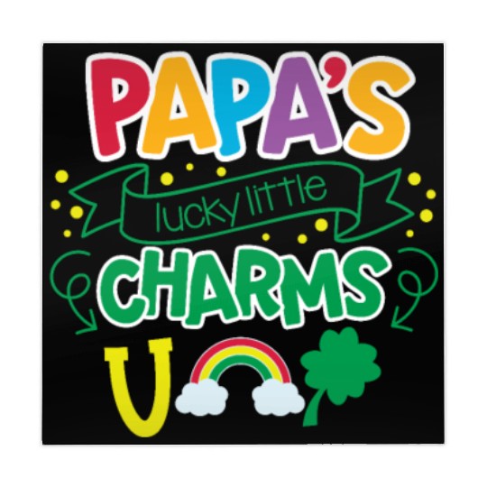 Papa's Lucky Little Charms Clover Shamrock Mahjong Mats